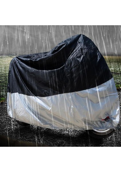 Motosiklet Kılıfı Su Geçirmez Ğır Hizmet Xxl 2xl 265X105X125CM (Yurt Dışından)