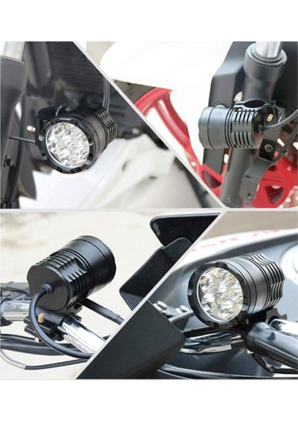 Motosiklet 12V LED Sis I Yardımcı Far (Yurt Dışından)