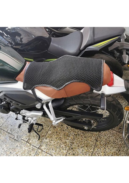 Motosiklet Koltuk Minderi Alabilir Güneş Geçirmez Çift Katmanlı Xl (Yurt Dışından)