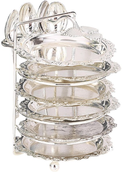 Çok Amaçlı Yemek Takımı Tabak Kaşık Düğün Ev Için Argent 23.6X14.2CMX10.6CM (Yurt Dışından) fiyatları