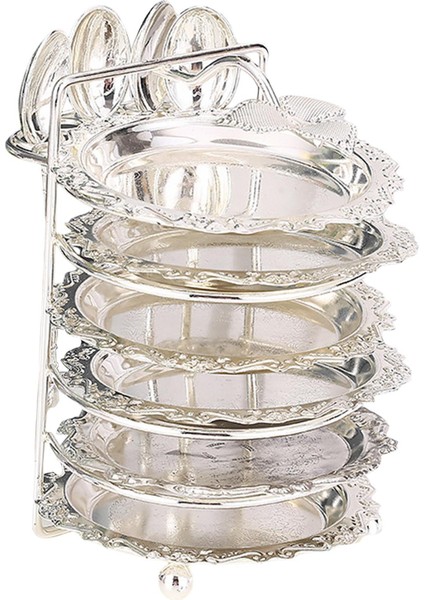 Çok Amaçlı Yemek Takımı Tabak Kaşık Düğün Ev Için Argent 23.6X14.2CMX10.6CM (Yurt Dışından) fırsatları