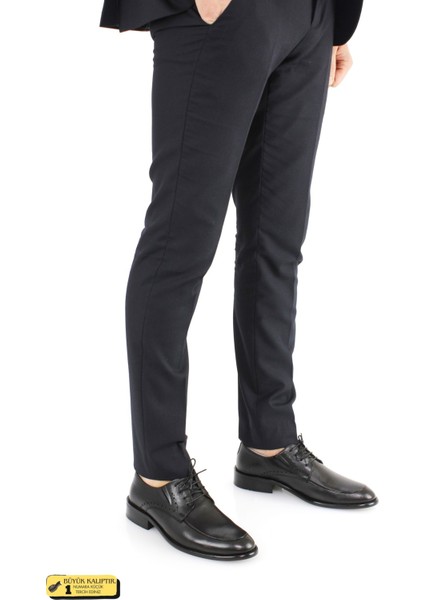 Erkek Deri Neolit Taban Bağcıklı Siyah Klasik Ayakkabı ER23/A015 indirimleri