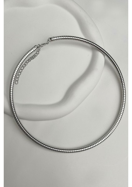 Tırtıklı Choker Kolye
