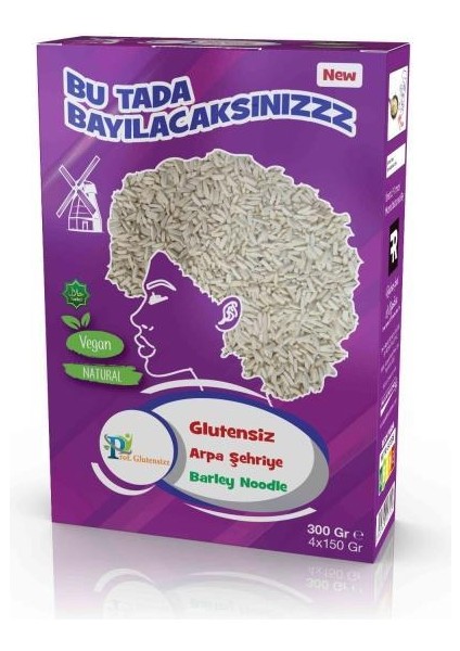 Prof Glutensiz Arpa Şehriye 300 gr