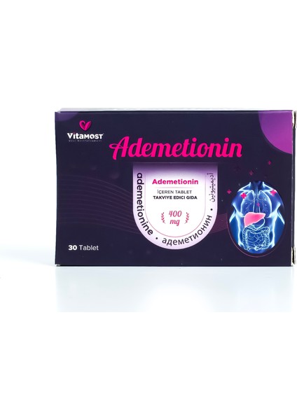 Ademetionin 400 Mg 30 Tablet