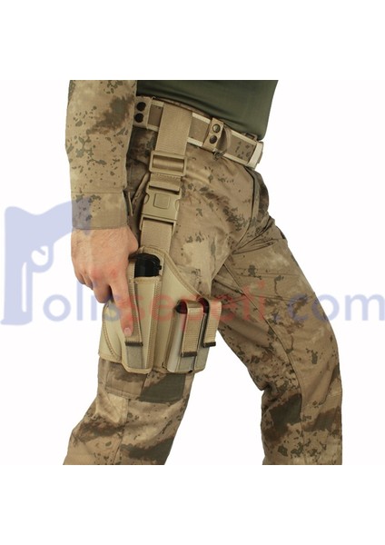 Airsoft Tabanca Bacak Kılıfı Universal Tüm Tabancalar Için Fırtına Çöl Rengi fiyatları