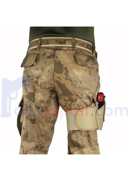Airsoft Tabanca Bacak Kılıfı Universal Tüm Tabancalar Için Fırtına Çöl Rengi modelleri