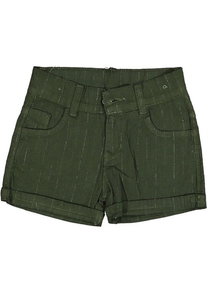 Kız Cocuk Keten Şort