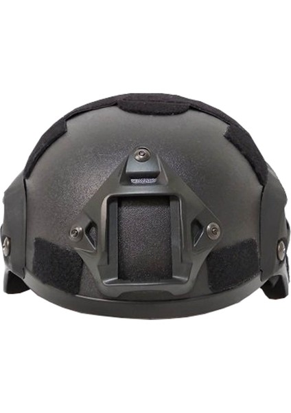 Tactical Airsoft Kask Kompozit Başlık Koruyucu Miğfer Siyah
