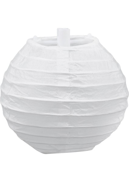 15 Adet 4 Inç 10 cm Yuvarlak Kağıt Fener Doğum Günü Düğün Parti Dekor Hediye Zanaat Dıy Creavtive (Beyaz) (Yurt Dışından) modelleri