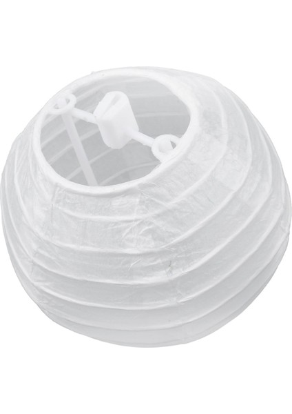 15 Adet 4 Inç 10 cm Yuvarlak Kağıt Fener Doğum Günü Düğün Parti Dekor Hediye Zanaat Dıy Creavtive (Beyaz) (Yurt Dışından) fırsatları