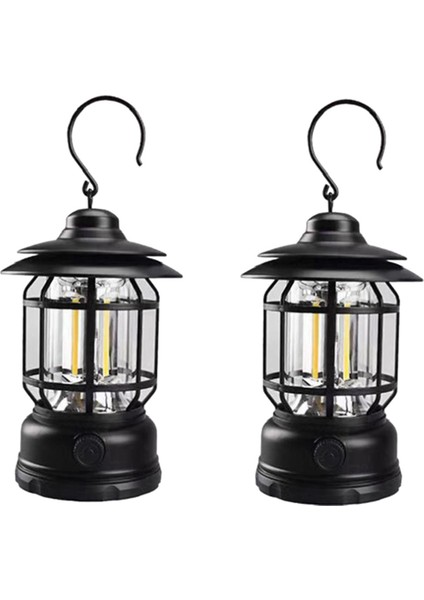 Açık Kamp Işık C Tipi Hızlı Şarj Aydınlatma Dekorasyon Şarj Çadır Işık Vintage Taşınabilir Kamp Işık (Yurt Dışından)