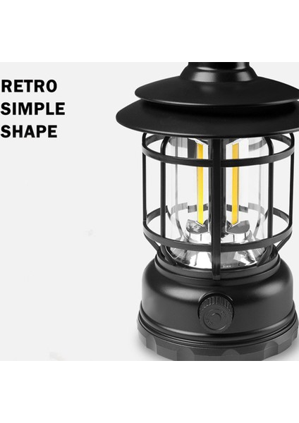 Açık Kamp Işık C Tipi Hızlı Şarj Aydınlatma Dekorasyon Şarj Çadır Işık Vintage Taşınabilir Kamp Işık (Yurt Dışından) fırsatları