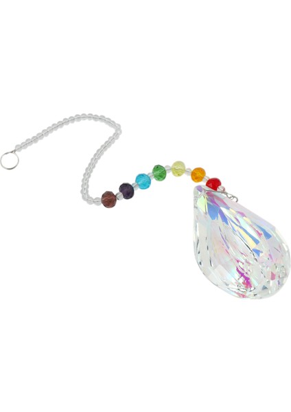 2x Güneş Yakalayıcı Feng Shui Kristalleri Pencere Büyük Ab Damla Prizma Ev Dekorasyonu (Yurt Dışından) indirimleri