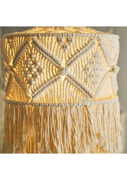 3x El Yapımı Duvar Halısı Abajur Bohemia Makrome Boho Dekor El Sanatları Püskül Goblen Arka Plan Başlık Asılı (Yurt Dışından) fırsatları