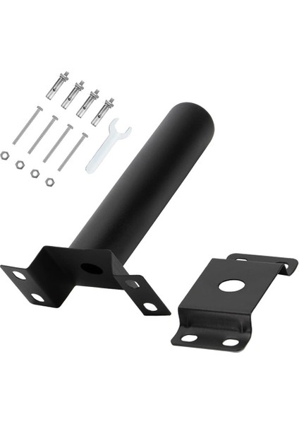 Dış Mekan Aydınlatma Armatürleri Için 1 Adet Montaj Braketleri Uzatma Kolu, Güneş Enerjili Sokak Lambaları Için 9,5ın Aydınlatma Armatürü Braketi Direği (Yurt Dışından)
