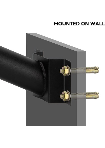 Dış Mekan Aydınlatma Armatürleri Için 1 Adet Montaj Braketleri Uzatma Kolu, Güneş Enerjili Sokak Lambaları Için 9,5ın Aydınlatma Armatürü Braketi Direği (Yurt Dışından) fiyatları