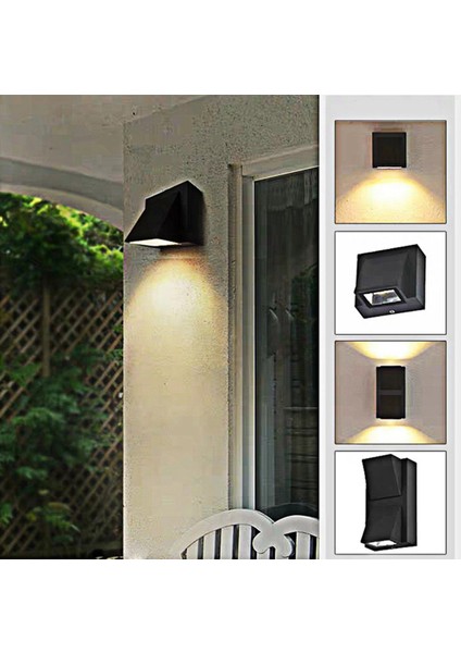 4x 3W Modern Minimalist Yaratıcı Açık Su Geçirmez Duvar Lambası LED Açık Bahçe Işık Kapı Işığı (Yurt Dışından) modelleri