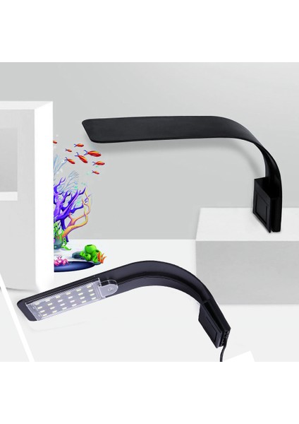 X5 Akvaryum Işığı Balık Tankı Için Ekili Akvaryum 10W LED Işık Akvaryum Için LED Aydınlatma Anti-Sis Klips Işıkları Ab Tak (Yurt Dışından) modelleri