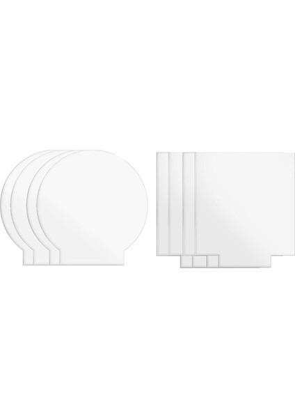 2mm Akrilik Levha Şeffaf Döküm Pleksiglas Için Çift Taraflı Koruyucu LED Işık Tabanı Işaretleri Dıy Ekran 18 Adet (Yurt Dışından) fırsatları