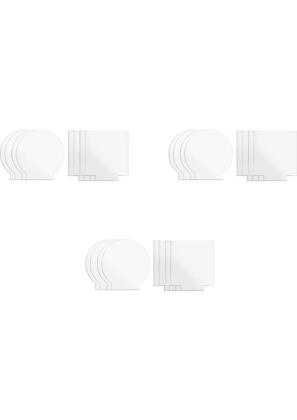 2mm Akrilik Levha Şeffaf Döküm Pleksiglas Için Çift Taraflı Koruyucu LED Işık Tabanı Işaretleri Dıy Ekran 18 Adet (Yurt Dışından) indirimleri