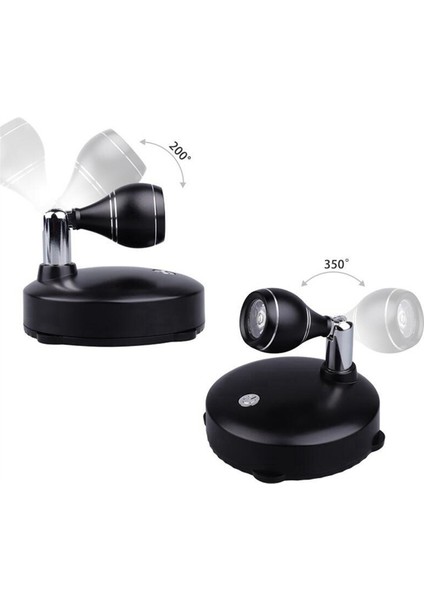 Kablosuz Spot Işığı Iç Mekan, Kumandalı Vurgu Işıkları Tablolar Için Sanat Işıkları, Uzaktan Kumandalı LED Duvar Işığı (4 Paket, B) (Yurt Dışından) fırsatları