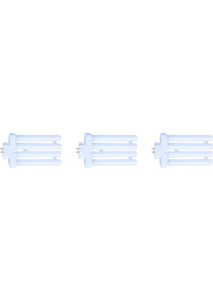3x 220V 27W 4 Pin Sıralı 6500K Çift H Dörtlü Tüp Kompakt Floresan Lamba Ampulü (Yurt Dışından) fiyatları