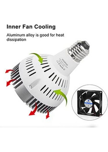 6x E27 Bitki Lamba Işığı Ampul 35 W LED Bitki Kapalı Bahçe Sera Için Işık Tam Spektrum Sıcak Beyaz Işık Büyütün (Yurt Dışından) indirimleri