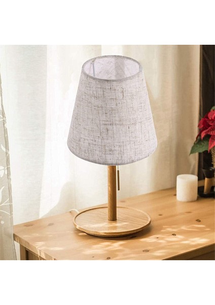 3x Küçük Abajur Kumaş Lamba Kapağı Avize Lamba Tozluk Kumaş Lamba Aksesuarı Masa Lambası ve Zemin Işık (Yurt Dışından) fırsatları