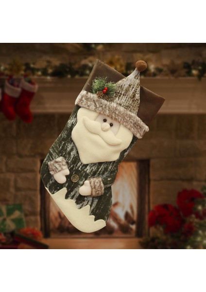 1 Adet Noel Süs Sevimli Teleskopik Bebek Noel Bebekler Hediye Adaçayı Yaşlı Adam Hediye Çorap (Yurt Dışından) modelleri