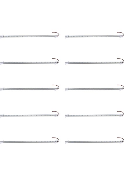 20X, 50CM 12V 36 LED 5630 Smd Sert Şerit Bar Işığı Alüminyum Sert Beyaz (Yurt Dışından)