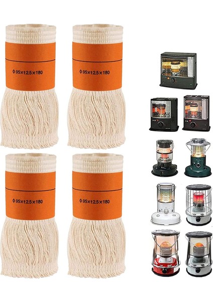 Iç Mekan Kullanımına Yönelik Petrol Sobası Için 4 Parça Fitil, Petrol Isıtma Isıtıcısı Için Fitiller, Yedek Fitil (Yurt Dışından) modelleri