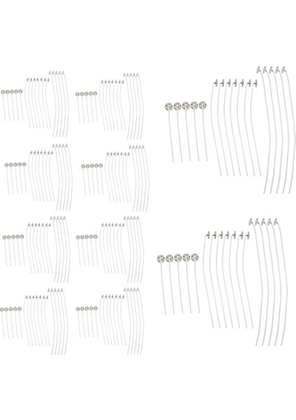 600 Adet Düşük Duman Doğal Mum Fitili Balmumu Ön Balmumu Fitili, Mum Yapma Seti (Yurt Dışından)