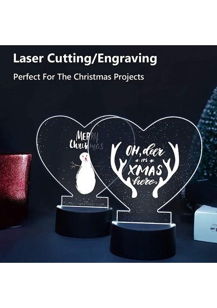 2mm Akrilik Levha Çift Taraflı Koruyucu LED Işık Tabanı Tabelaları Dıy Ekran Projeleri Zanaat 6 Parça, (Kalp) (Yurt Dışından) fırsatları