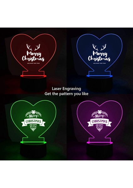 2mm Akrilik Levha Çift Taraflı Koruyucu LED Işık Tabanı Tabelaları Dıy Ekran Projeleri Zanaat 6 Parça, (Kalp) (Yurt Dışından) indirimleri