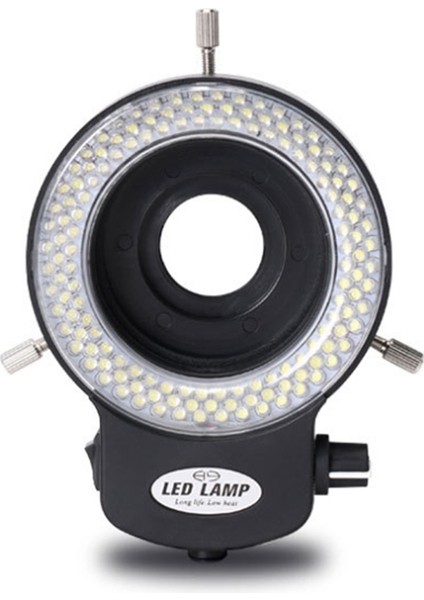 Mikroskop Işığı - Halka Işık Ayarlanabilir 144 Lamba Boncuk LED Işık Kaynağı Endüstriyel Mikroskop Halka Aydınlatıcı -Ab Tak (Yurt Dışından)
