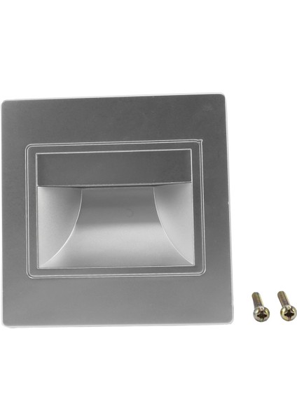 12 Adet Merdiven Lambası LED 3W LED Gömme Duvar Lambası Ayak Lambası Adım Lambaları Kapalı Arka Plan Aydınlatması Gece Lambası 86 Kutu ile (Yurt Dışından) indirimleri