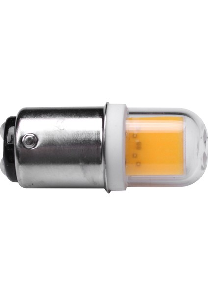 5x BA15D LED Ampul 3W 110V 220V Ac Karartmayan 300 Lümen Cob 1511 Avize Dikiş Için LED Lamba (Sıcak Beyaz) (Yurt Dışından)