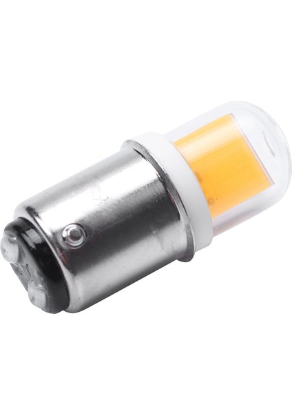 5x BA15D LED Ampul 3W 110V 220V Ac Karartmayan 300 Lümen Cob 1511 Avize Dikiş Için LED Lamba (Sıcak Beyaz) (Yurt Dışından)