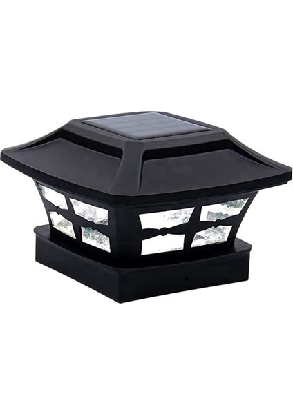 2x Güneş Direk Başlığı Işıkları 2 Aydınlatma Modu LED Güverte Çit Başlığı Işıkları 4x4 Ahşap Direkler Için Bahçe Dekorasyon Sıcak Siyah (Yurt Dışından) indirimleri