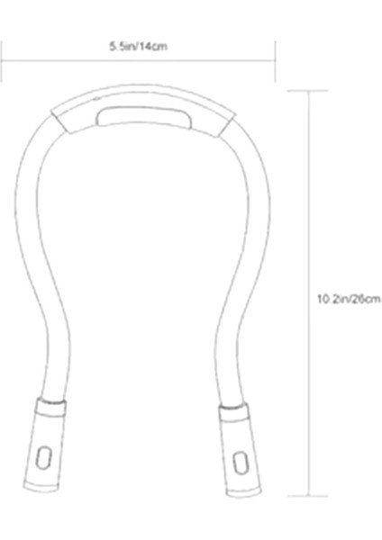 USB Okuma Lambası Boyun Kitap Işığı Şarj Edilebilir Handsfree LED Okuma Işığı Kamp Tamir Aydınlatma Işıkları Için A (Yurt Dışından) fiyatları