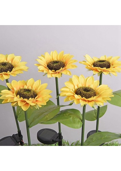 4x LED Güneş Ayçiçeği Çiçek Işık Açık Su Geçirmez Bahçe Dekorasyon Işık Bahçe Çim Dekorasyonu Için (Yurt Dışından) fiyatları