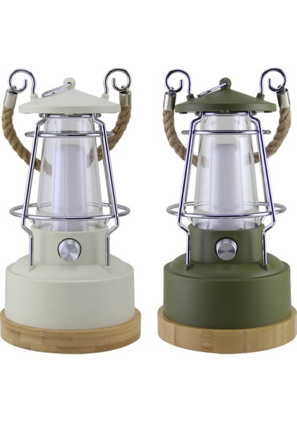 Çok Fonksiyonlu Retro Kamp Lambası Kamp Lambası Atmosfer Kademesiz Karartma At Lambası Şarj Çift Amaçlı (Beyaz) (Yurt Dışından) fiyatları