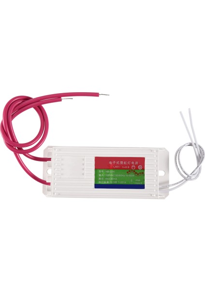 1 Adet Hb-Co6 Neon Elektronik Trafo Su Geçirmez Neon Güç Kaynağı Doğrultucu 6kv 60W 30MA (Yurt Dışından)