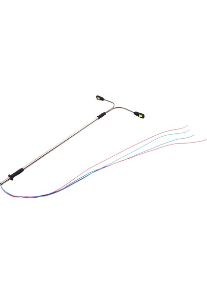 30X 2led 1:100 Ölçekli Sokak Lambası Manzara Mini Elektrik Direği Kum Masa Modeli Fener Direği Tren Demiryolu Sokak Tipi E (Yurt Dışından)