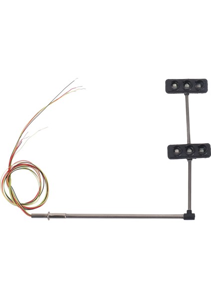 2x 3 Renk Trafik Işığı Sinyalleri Ho Oo Ölçekli Model 6led Dıy Kum Masa Geçişi Sokak Inşaat Modeli 4 (Yurt Dışından)