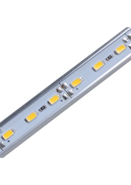 6 Adet 50CM 12V 36 LED 5050 Smd Sert Şerit Bar Işığı Alüminyum Sert Sıcak Beyaz (Yurt Dışından) fırsatları