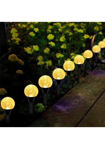 2x 10 In 1 Güneş Spot Işık Dış Mekan LED Bahçe Çim Peyzaj Yolu Duvar Lambası (Yurt Dışından) modelleri