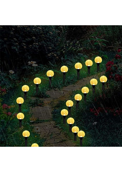 2x 10 In 1 Güneş Spot Işık Dış Mekan LED Bahçe Çim Peyzaj Yolu Duvar Lambası (Yurt Dışından) indirimleri