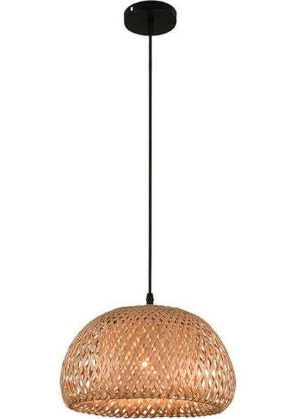 2x Aydınlatma Rattan Lamba El Yapımı Bambu Avize Retro Cafe Bar Salonu Bahçe Restoran Yatak Odası Için Işık Kaynağı ile (Yurt Dışından) fiyatları